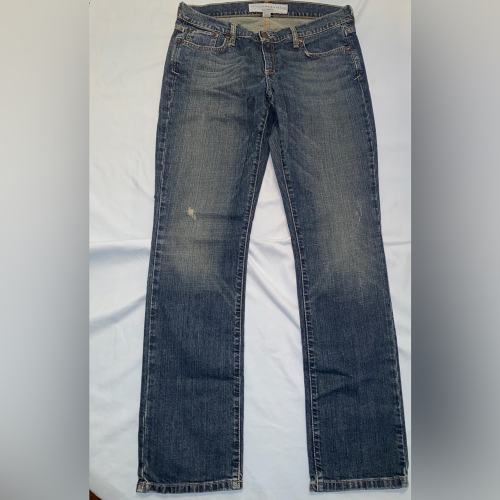 Abercrombie & Fitch Dark Blue Straight Leg Jeans
